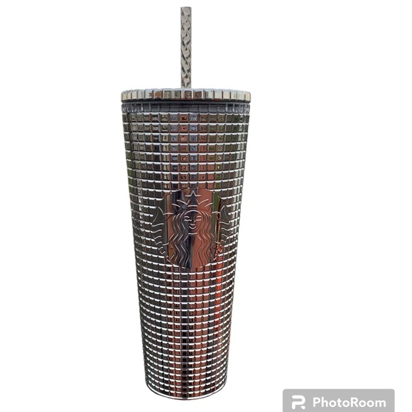 Starbucks 24oz cup silver - Picture 2 of 4